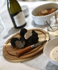 Casse-croûte à la truffe au Mas d'Antonin dans l'Aude - Occitanie