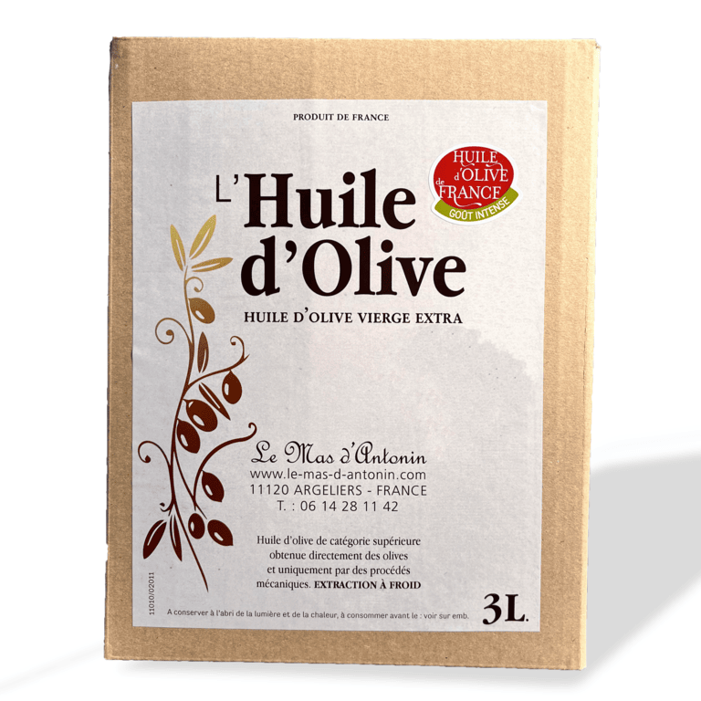 Huile d'olive Vierge Extra Bib 3l Mas d'Antonin
